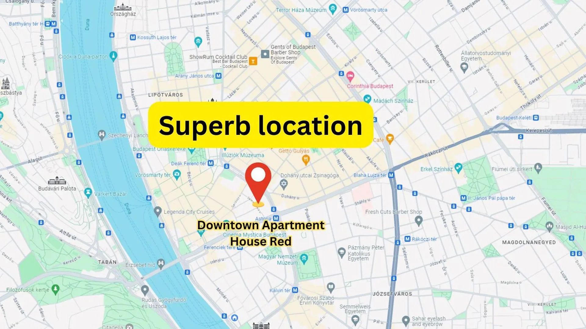 Downtown Apartment House Red Boedapest Hongarije